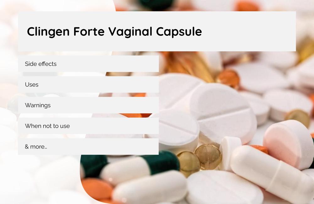 Clingen Forte Vaginal Capsule